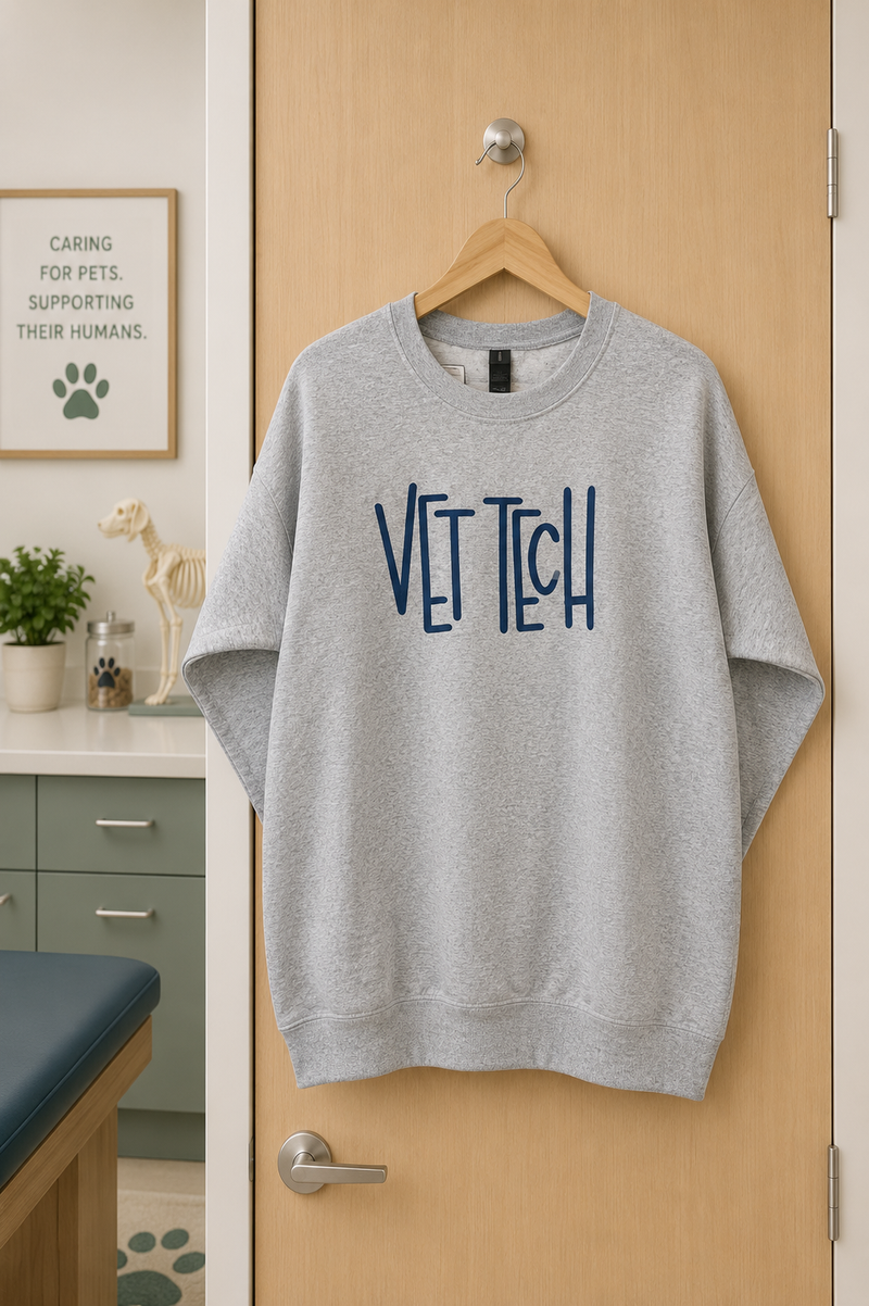Vet Tech Embroidered Sweatshirt